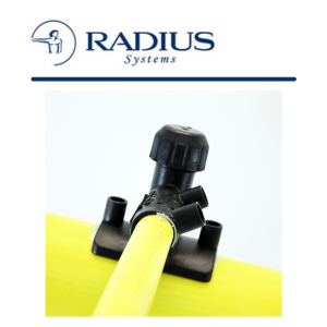 3D printed tapping tee for CFD analysis by Radius Systems